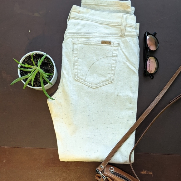 Joe's Jeans Off White with multicolored speckles - Picture 1 of 6